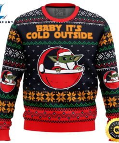 Baby It’s Cold Outside Star Wars Ugly Christmas Sweater Sweater