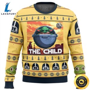 Baby Yoda the Child Mandalorion Star Wars Ugly Christmas Sweater Sweater