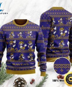 Baltimore Ravens Mickey Mouse Ugly…