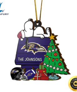 Baltimore Ravens Snoopy NFL Sport…