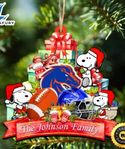 Boise State Broncos Snoopy Christmas…