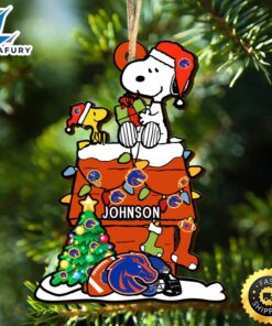 Boise State Broncos Snoopy Christmas…
