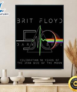 Brit Floyd 50 Dark Side Tour 2023 Canvas