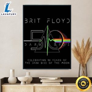 Brit Floyd 50 Dark Side Tour 2023 Canvas