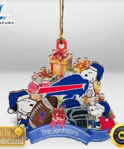 Buffalo Bills Snoopy Christmas Personalized…