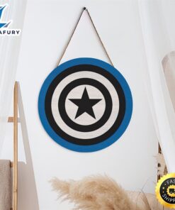 Captain America Shield Icon Classic Round