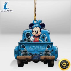 Carolina Panthers Mickey Mouse Christmas…