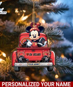 Chicago Bears Mickey Mouse Ornament…