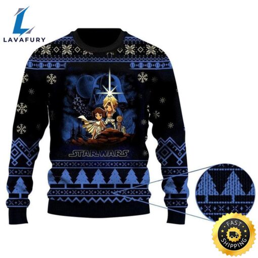 Christmas Star Wars Cartoon Star Wars Characters Sweater