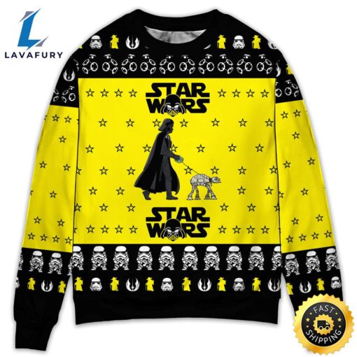 Christmas Star Wars Darth Vader & Stormtrooper Sweater