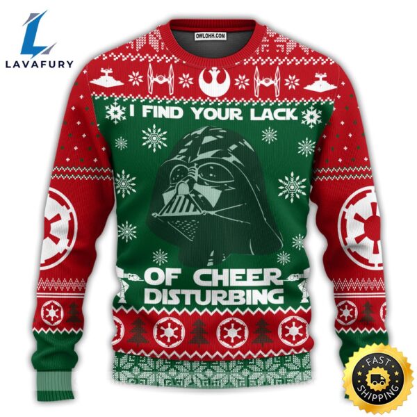 Christmas Star Wars Darth Vader Sweater