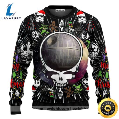 Christmas Star Wars Grateful Dead Sweater