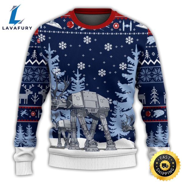 Christmas Star Wars Merry Force Be with You Christmas With ATSweater