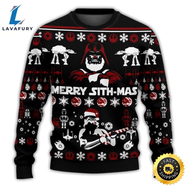 Christmas Star Wars Merry SithSweater
