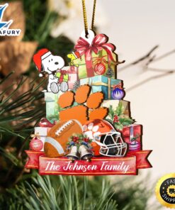Clemson Tigers And Snoopy Christmas…