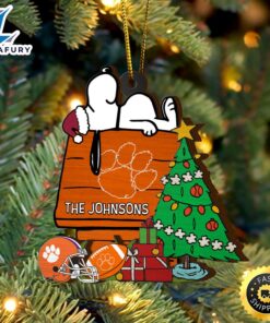 Clemson Tigers Snoopy Christmas NCAA…