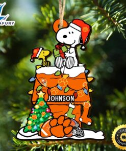 Clemson Tigers Snoopy Christmas NCAA…