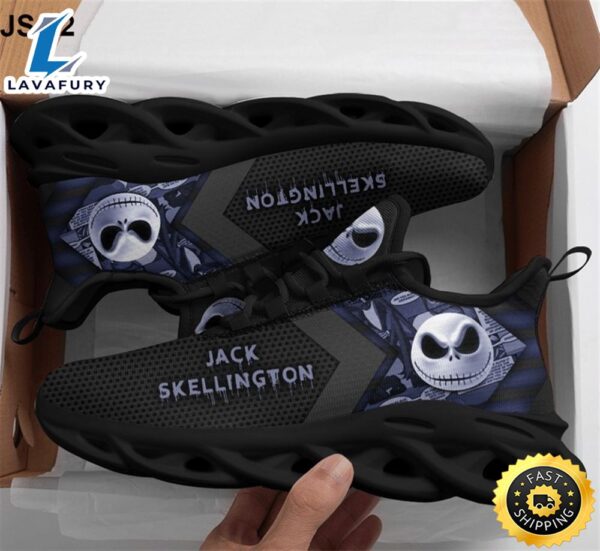 Custom Name Jack Skellington Running Max Soul Shoes