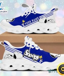 Custom Snoopy Max Soul Sneaker…