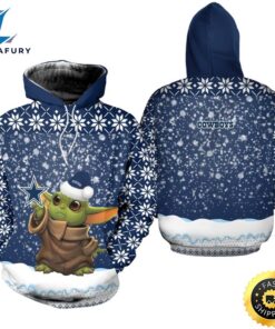 Dallas Cowboys Christmas Pattern YODA…