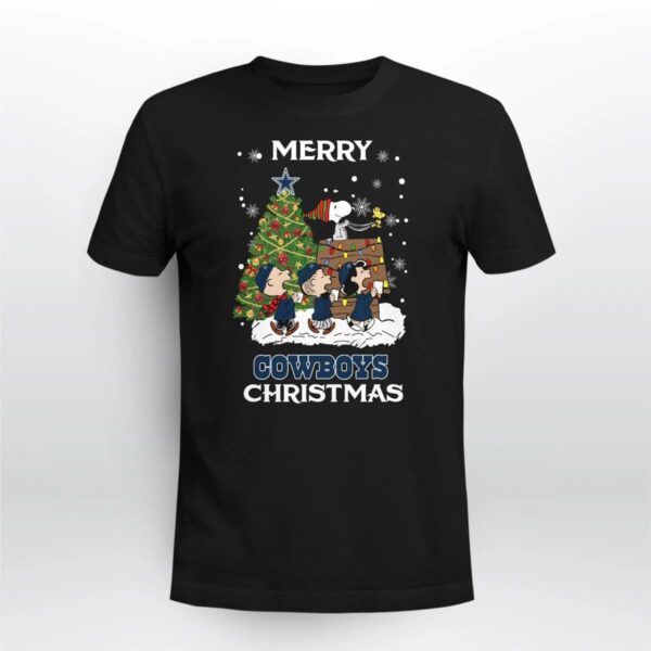 Dallas Cowboys Snoopy Family Christmas Shirt