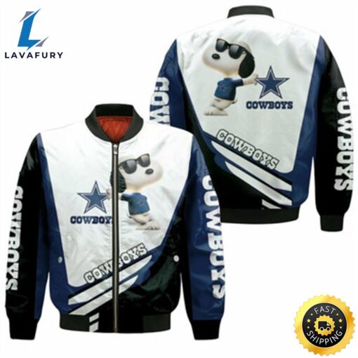 Dallas Cowboys Snoopy Fan 3D Bomber Jacket Model