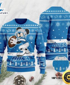Detroit Lions Mickey Mouse Funny…