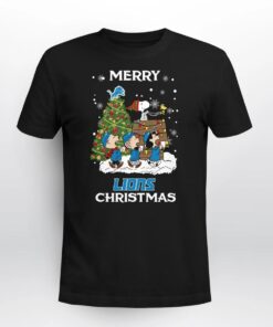Detroit Lions Snoopy Family Christmas…