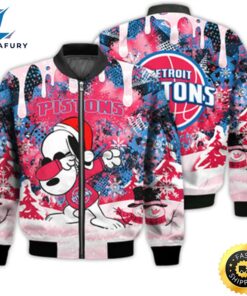 Detroit Pistons Snoopy Dabbing The…