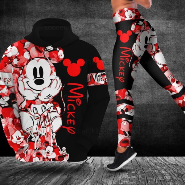 Disney Minnie 3D Hoodie Women’s Hoodie Set Mickey Yoga Pants Sweatpants Women’s Disney