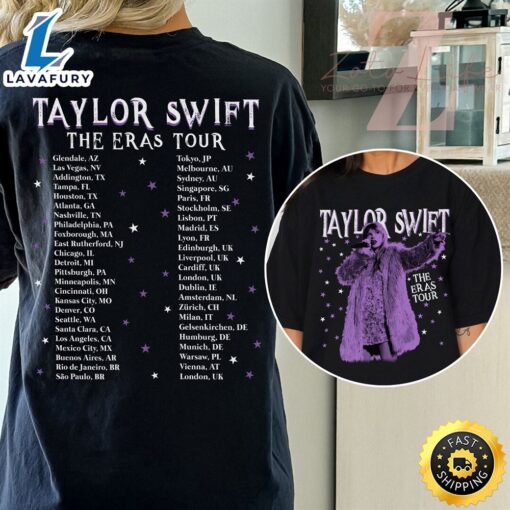 Eras Tour International Dates T-Shirt, TS Eras Tour Merch