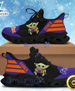 Fedex Logo Hot Trend Baby Yoda Max Soul Shoes Gift For Men And Women
