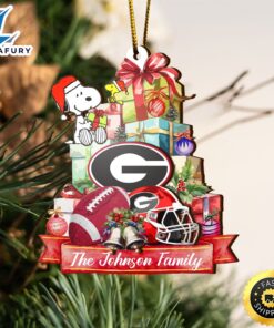 Georgia Bulldogs And Snoopy Christmas…