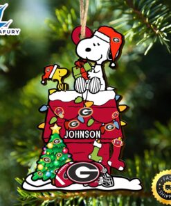 Georgia Bulldogs Snoopy Christmas NCAA…