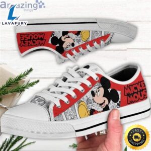 Get Trendy With Disney Mickey Mouse Low-Top Shoes
