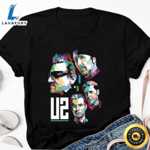 Graphic U2 Band Shirt Achtung…