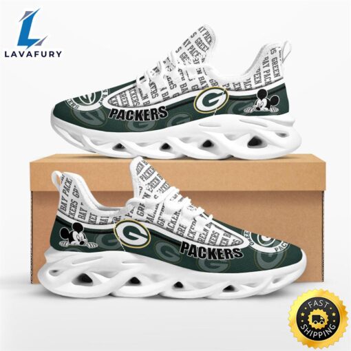 Green Bay Packers Mickey Mouse Max Soul Shoes