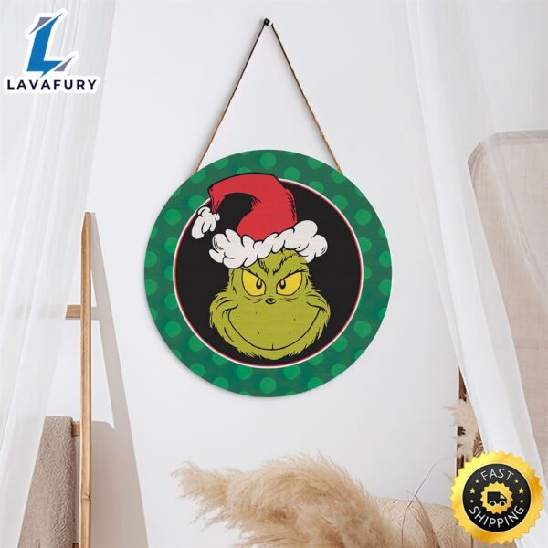 Grinch Face Cute The Grinch Christmas 2023 Grinch Christmas Sign