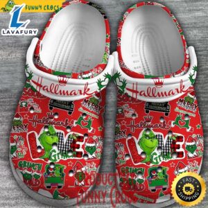 Hallmark Grinch Christmas Crocs –…