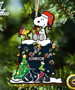 Houston Texans Snoopy NFL Christmas…