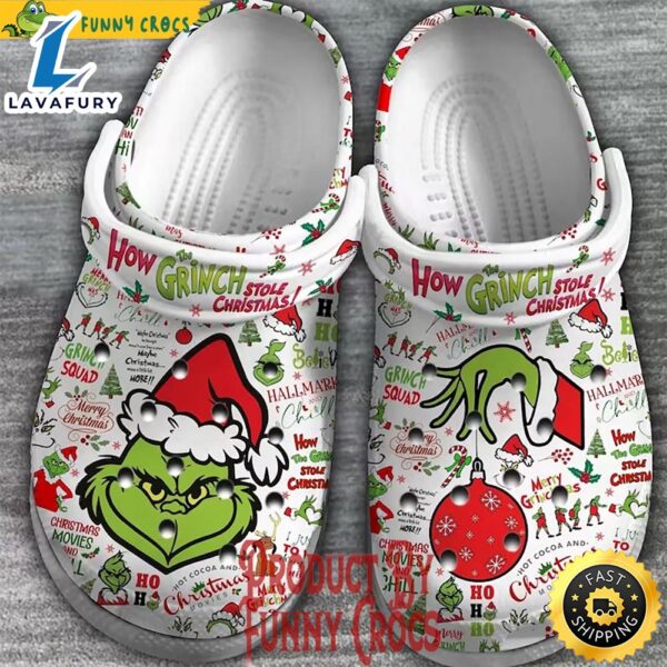 How The Grinch Stole Christmas Crocs Shoes – Discover Comfort And Style Clog Shoes With Funny Crocs