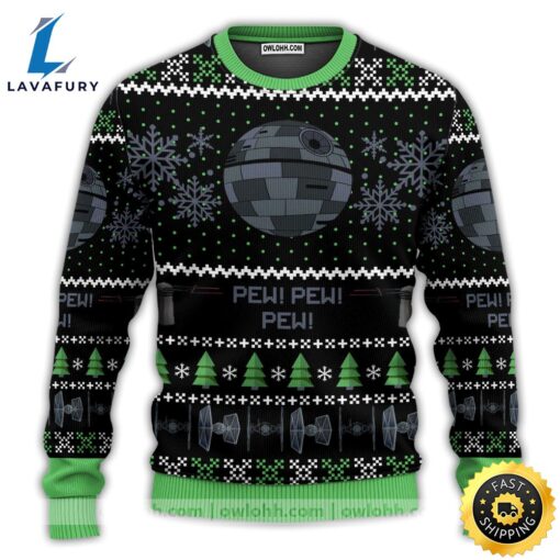 Imperial Death Star Star Wars Ugly Christmas Sweater Sweater