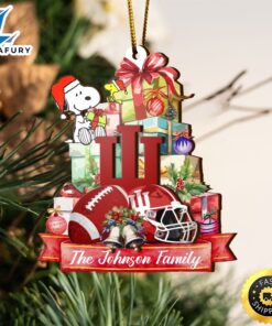 Indiana Hoosiers And Snoopy Christmas…