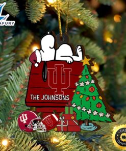 Indiana Hoosiers Snoopy Christmas NCAA…