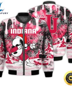 Indiana Hoosiers Snoopy Dabbing The…