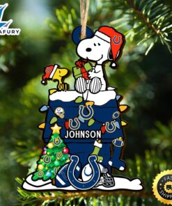 Indianapolis Colts Snoopy NFL Christmas…