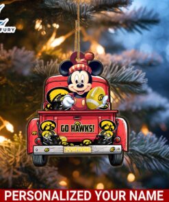 Iowa Hawkeyes Mickey Mouse Ornament…