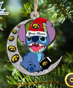 Iowa Hawkeyes Stitch Christmas Ornament…