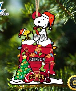 Iowa State Cyclones Snoopy Christmas…