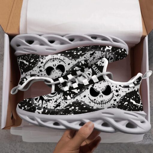 Jack Skellington Personalized Running Max Soul Shoes